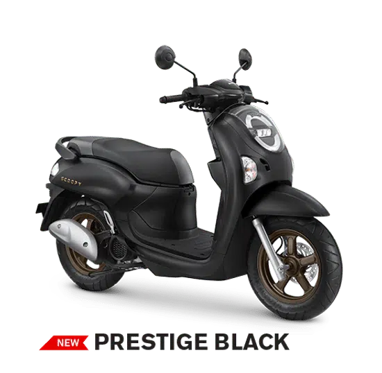 new scoopy prestige black