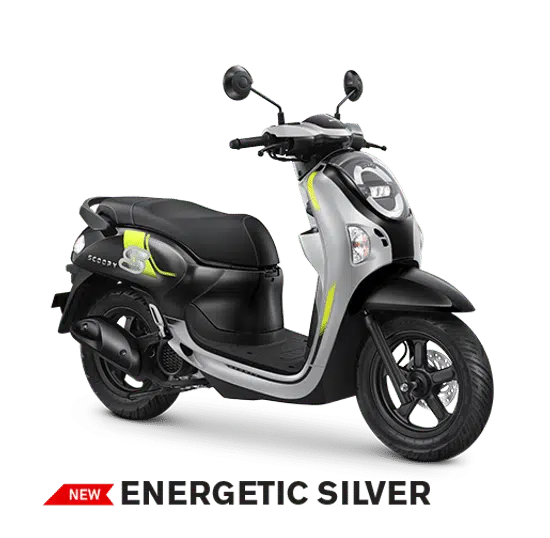 new scoopy sporty silver