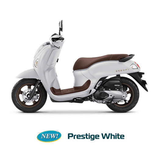scoopy prestige white